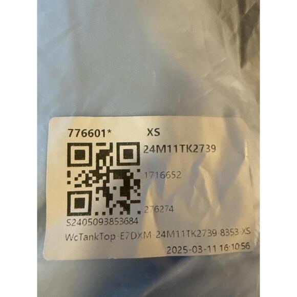 NWT Halara Halara Airy Cap Sleeve Tunic Top Side Slit Blue Size XS - Picture 6 of 6